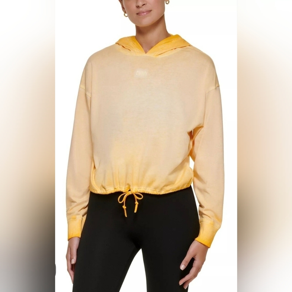 NWT DKNY Ombre Sport Hoodie Pullover Size Medium